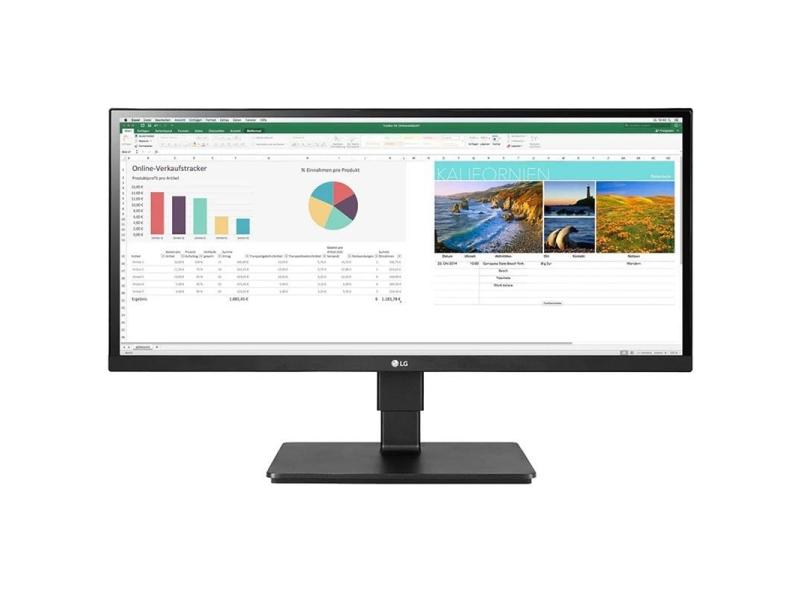 Monitor Profesional Ultrapanorámico LG 29BN650-B 29'/ WFHD/ Multimedia/ Regulable en altura/ Negro