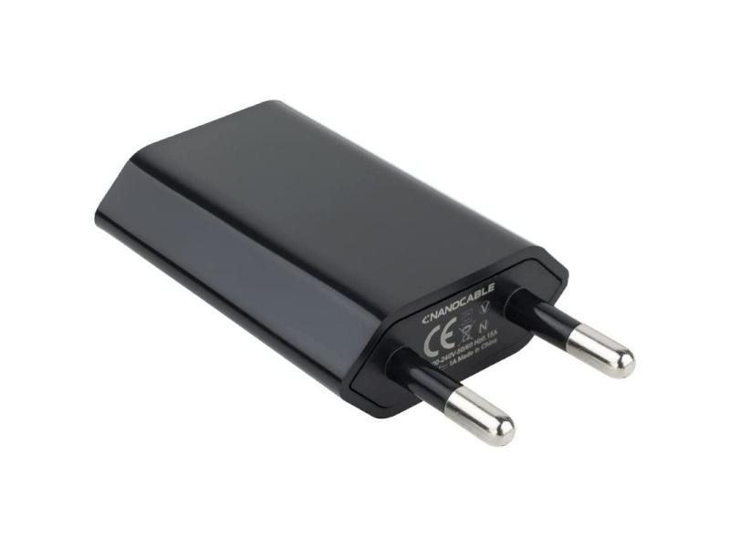 Cargador de Pared Nanocable 10.10.2002/ 1xUSB/ 5W