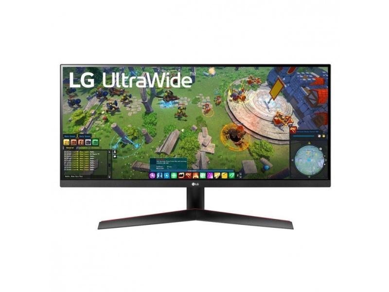 Monitor Gaming Ultrapanorámico LG 29WP60G-B 29'/ WFHD/ 1ms/ 75Hz/ IPS/ Negro