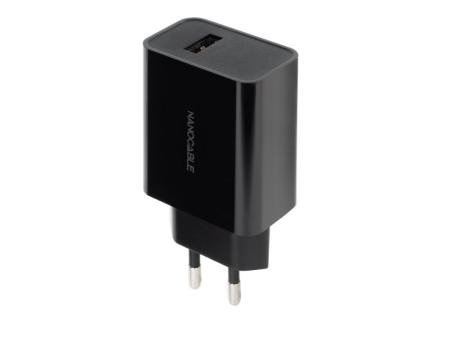 Cargador de Pared Nanocable 10.10.2004/ 1xUSB/ 2.1A/ Negro