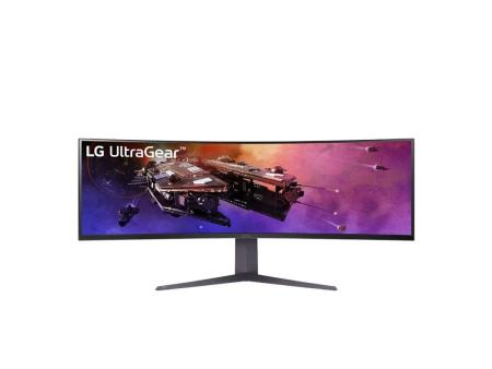 Monitor Gaming Ultrapanorámico Curvo LG UltraGear 45GR75DC-B 44.5'/ Dual QHD/ 1ms/ 200Hz/ VA/ Regulable en altura/ Negro