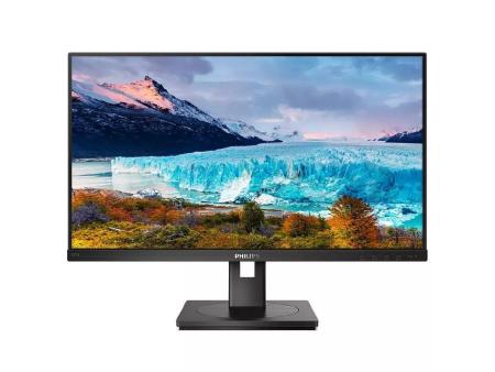 Monitor Profesional Philips S-Line 272S1AE 27'/ Full HD/ Multimedia/ Regulable en altura/ Negro