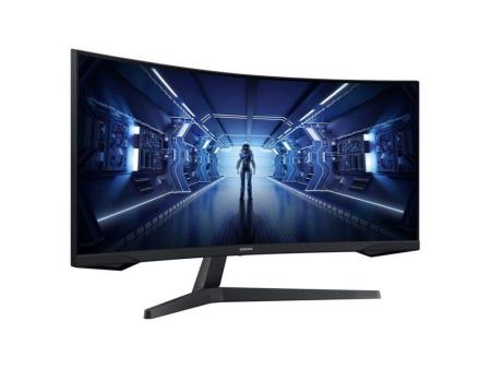 Monitor Gaming Ultrapanorámico Curvo Samsung Odyssey G5 LC34G55TWWP 34'/ UWQHD/ 1ms/ 165Hz/ VA/ Negro