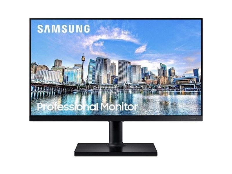 Monitor Profesional Samsung LF27T450FQR 27'/ Full HD/ Regulable en altura/ Negro