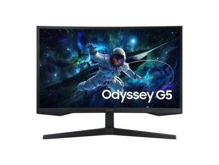 Monitor Gaming Curvo Samsung Odyssey G5 S27CG552EU 27'/ QHD/ 1ms/ 165Hz/ VA/ Negro