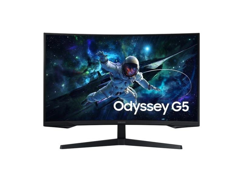 Monitor Gaming Curvo Samsung Odyssey G5 S32CG554EU 32'/ QHD/ 1ms/ 165Hz/ VA/ Negro