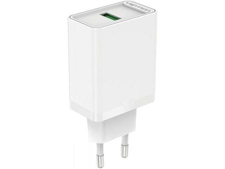 Cargador de Pared Vention FABW0-EU/ 1xUSB/ 18W