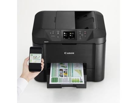 Multifunción Canon MAXIFY MB5450 WiFi/ Fax/ Dúplex/ Negra