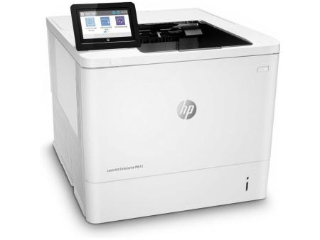 Impresora Láser Monocromo HP Laserjet Enterprise M612DN Dúplex/ Blanca