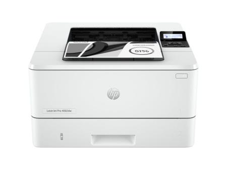 Impresora Láser Monocromo HP Laserjet Pro 4002DW WiFi/ Dúplex/ Blanca