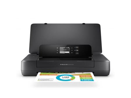 Impresora Portátil HP Officejet 200 WiFi/ Negra