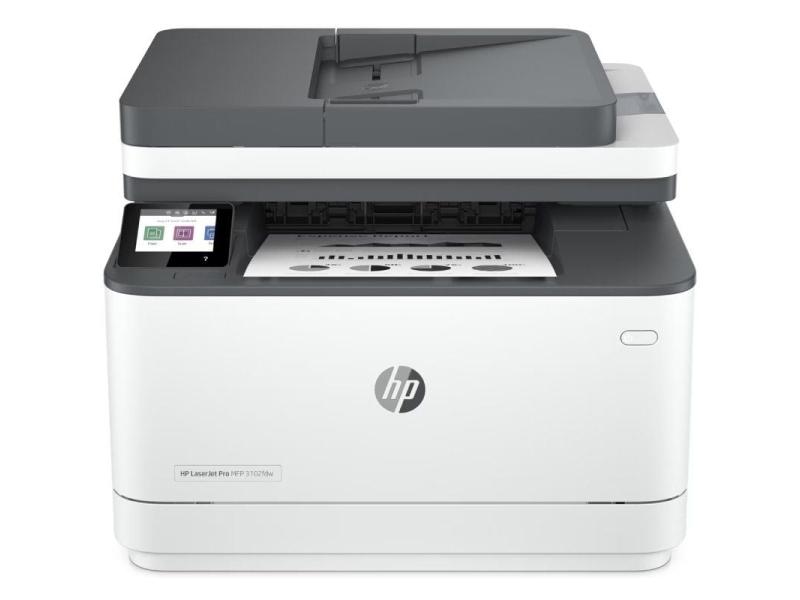 Multifunción Láser Monocromo HP Laserjet Pro 3102FDW WiFi/ Fax/ Dúplex/ Blanca