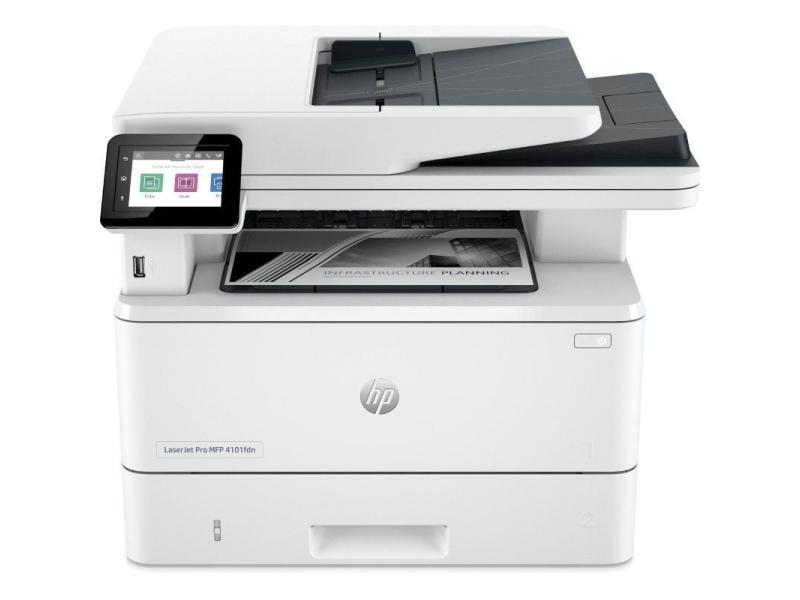 Multifunción Láser Monocromo HP Laserjet Pro 4102FDN Fax/ Dúplex/ Blanca