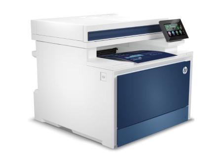 Multifunción Láser Color HP LaserJet Pro 4302fdw/ WiFi/ Fax/ Dúplex/ Blanca y Azul