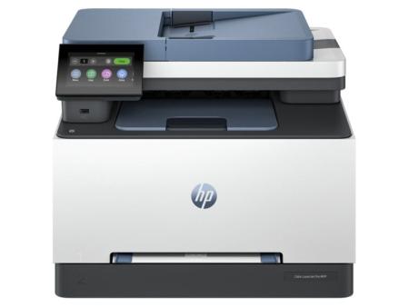 Multifunción Láser Color HP Laserjet Pro MFP 3302FDW WiFi/ Fax/ Dúplex/ ADF/ Blanca y Azul