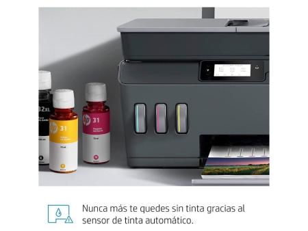 Multifunción Recargable HP Smart Tank Plus 655/ WiFi/ Fax/ Negra