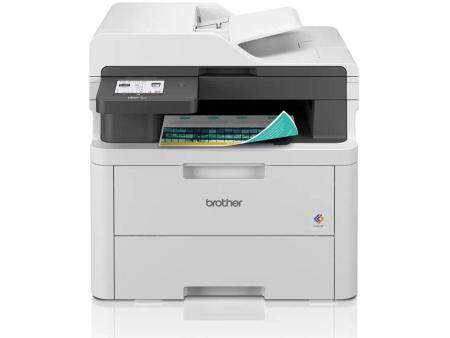 Multifunción Láser Color Brother MFC-L3740CDW WiFi/ Fax/ Dúplex/ Blanca