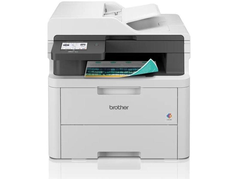 Multifunción Láser Color Brother MFC-L3740CDW WiFi/ Fax/ Dúplex/ Blanca