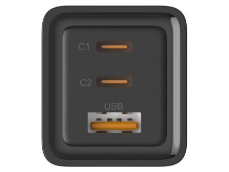 Cargador Universal Leotec LECSPH65W3K/ 2xUSB Tipo-C/ 1xUSB/ 65W