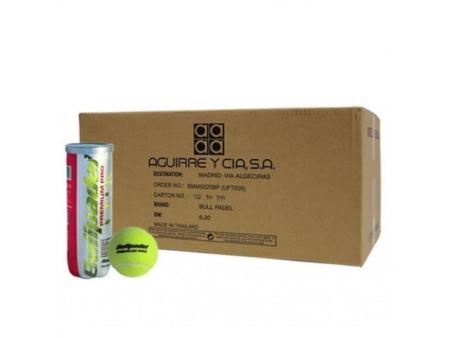 Cajón Bolas Bullpadel Premium Pro/ 24 packs de 3 unidades