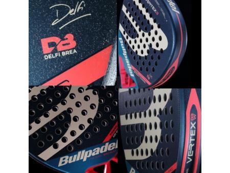 Pala de Pádel Bullpadel Delfi Brea Vertex 03 Pro Woman 2023/ Azul