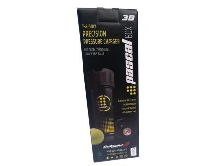 Presurizador para Pelotas de Pádel Bullpadel Pascal Box 3B/ Incluye Bomba Hinchadora/ Capacidad 3 uds