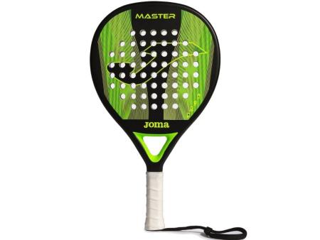 Pala de Pádel Joma Master/ Negro y Verde Flúor