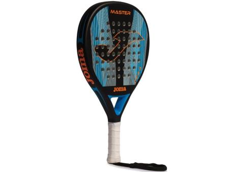 Pala de Pádel Joma Master/ Negro y Turquesa Flúor