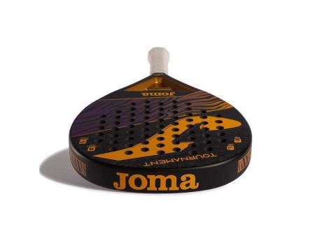 Pala de Pádel Joma Tournament/ Negro Naranja y Morada