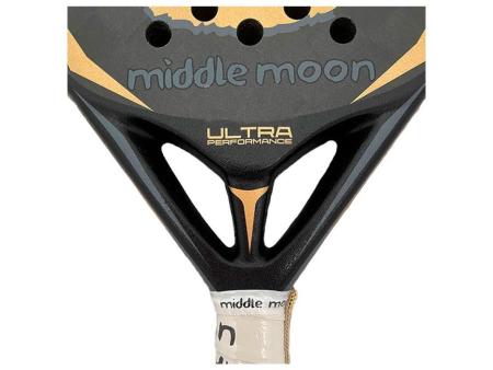 Pala de Pádel Middle Moon Eclipse 8 Carbon Gold 24K Rugosa 2024