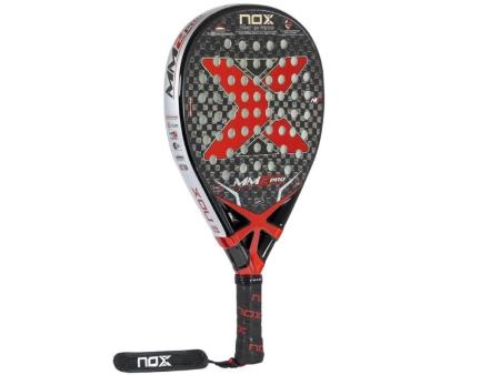 Pala de Pádel NoxSport MM2 Pro/ Roja (Manu Martín)