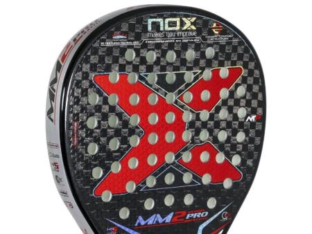 Pala de Pádel NoxSport MM2 Pro/ Roja (Manu Martín)