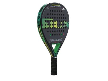 Pala de Pádel Siux Tsunami 5.0 3K/ Negra y Verde