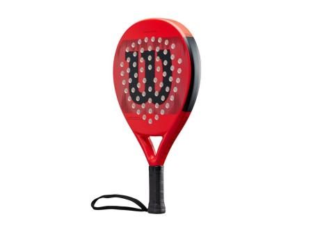 Pala de Pádel Wilson Pro Staff Team RDBK/ Negra y Roja