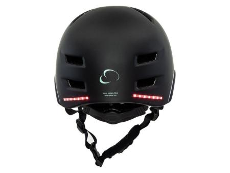 Casco para Adulto SmartGyro Helmet Pro/ Tamaño M/ Negro