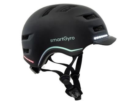 Casco para Adulto SmartGyro Helmet Pro/ Tamaño M/ Negro