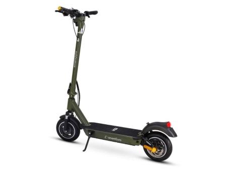 Patinete Eléctrico SmartGyro K2 Army Certificado/ Motor 800W/ Ruedas 10'/ 25km/h /Autonomía 50km/ Verde