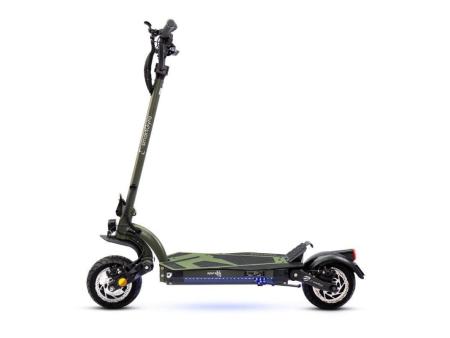 Patinete Eléctrico SmartGyro Raptor Certificado/ Motor 1000W/ Ruedas 10'/ 25km/h /Autonomía 90km/ Verde Army