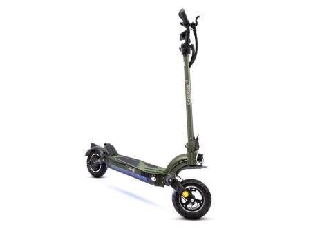 Patinete Eléctrico SmartGyro Raptor Certificado/ Motor 1000W/ Ruedas 10'/ 25km/h /Autonomía 90km/ Verde Army