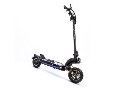 Patinete Eléctrico SmartGyro Raptor Certificado/ Motor 1000W/ Ruedas 10'/ 25km/h /Autonomía 70km/ Negro