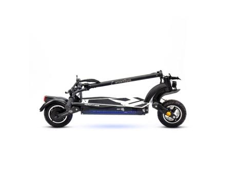 Patinete Eléctrico SmartGyro Raptor Certificado/ Motor 1000W/ Ruedas 10'/ 25km/h /Autonomía 70km/ Negro