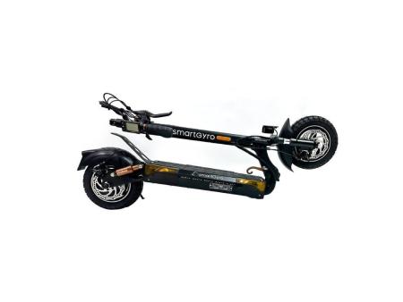 Patinete Eléctrico SmartGyro Rockway PRO Certificado/ Motor 1000W/ Ruedas 10'/ 25km/h /Autonomía 60km/ Negro