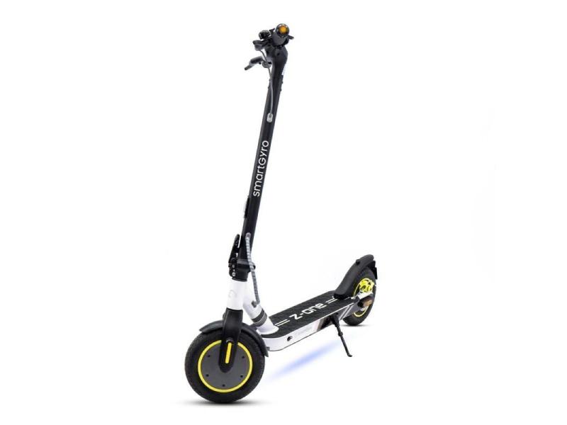 Patinete Eléctrico SmartGyro Z-ONE Certificado/ Motor 400W/ Ruedas 10'/ 25km/h/ Autonomía 30km/ Gris