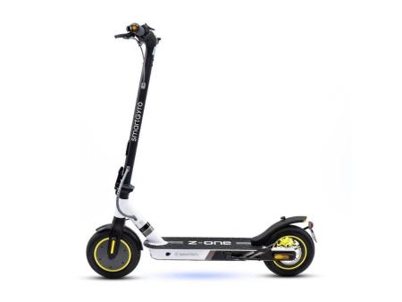 Patinete Eléctrico SmartGyro Z-ONE Certificado/ Motor 400W/ Ruedas 10'/ 25km/h/ Autonomía 30km/ Gris