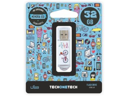 Pendrive 32GB Tech One Tech Be Bike USB 2.0