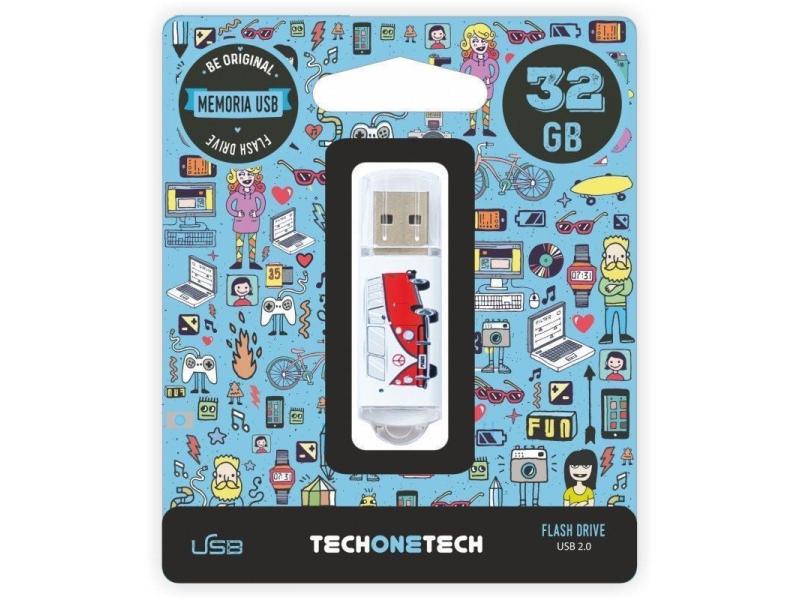 Pendrive 32GB Tech One Tech Camper VAN-VAN USB 2.0