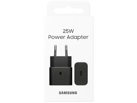 Cargador de Pared Samsung EP-T2510NBEGEU/ 1xUSB Tipo-C/ 25W