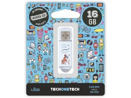 Pendrive 16GB Tech One Tech Que vida mas Perra USB 2.0