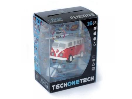 Pendrive 32GB Tech One Tech Hippy Van Bang Camper USB 2.0