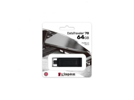 Pendrive 64GB Kingston DataTraveler 70 USB Tipo-C